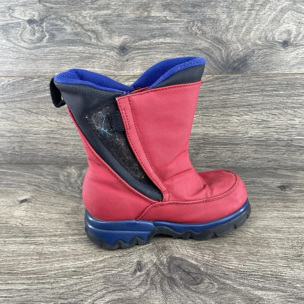 Lands End Youth Toddler Kids Winter Boots‎ Size 10M Red